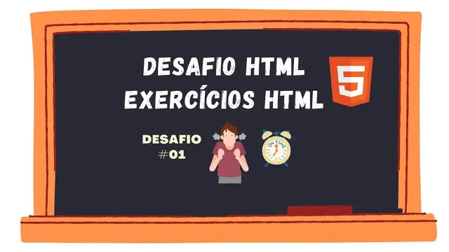 Video thumbnail for Desafio HTML | Exercícios HTML - #01