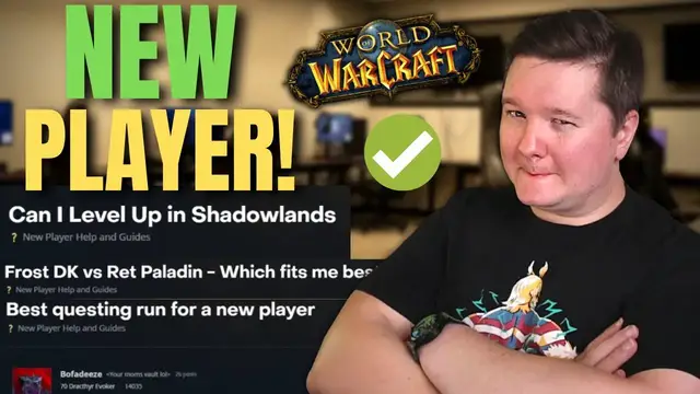 'Video thumbnail for WoW New Player Questions + Quick Fire Answers | Erosium Reacts'