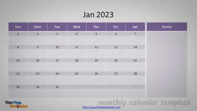 Video thumbnail for Make Every Month Count: Get Your 2023 Monthly Calendar Template Today!