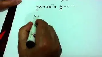 Video thumbnail for Find the Inverse of a Function  - Part I