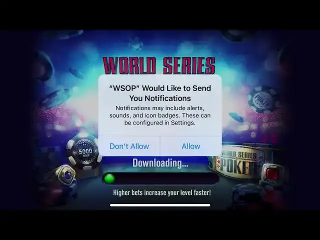 Video thumbnail for WSOP app - how to install on iPhone