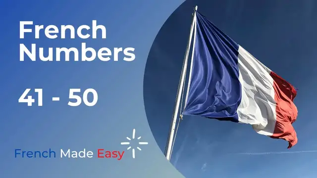 'Video thumbnail for French Numbers 41-50'