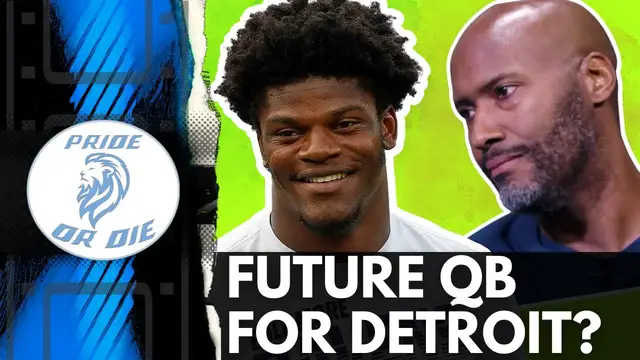 Video thumbnail for Lamar Jackson: the future QB of the Detroit Lions?