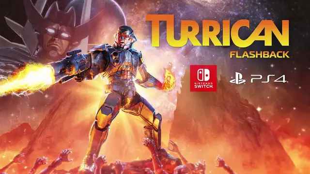 Video thumbnail for Turrican Flashback Launch Trailer