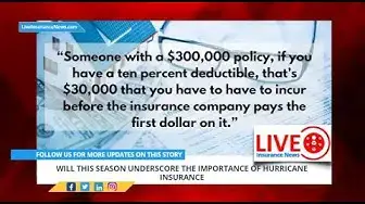Video thumbnail for Spanish Version - Will this season underscore the importance of hurricane insurance