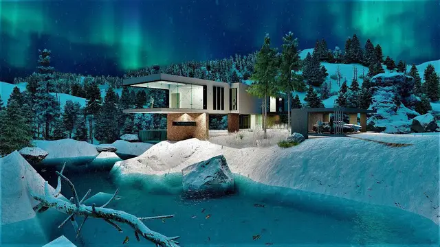 Video thumbnail for Snow Environment Design Lumion 2021 | Snow Mountain Resort Lumion | Ammar Khan