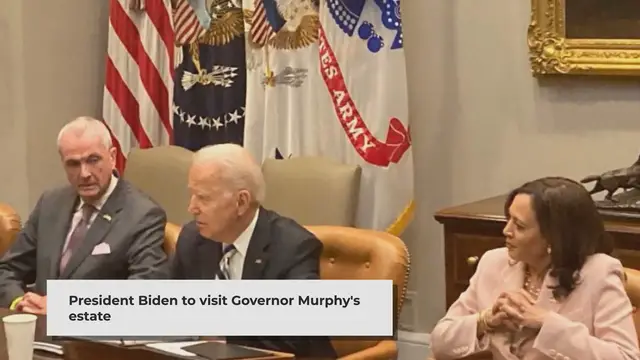 'Video thumbnail for Traffic Alert: President Biden's Visit to Governor Murphy's Estate'