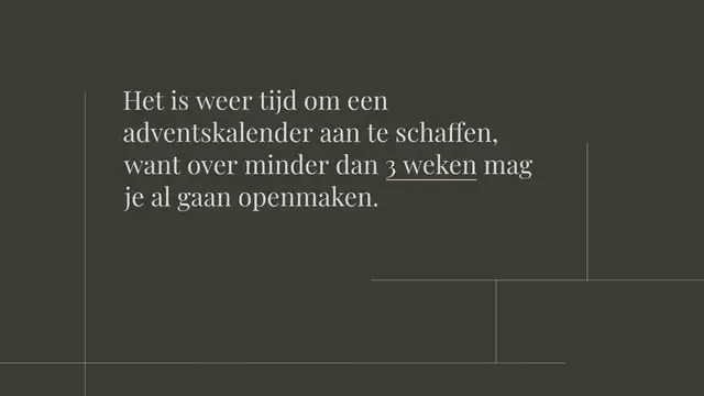 Video thumbnail for De leukste adventskalenders 2019
