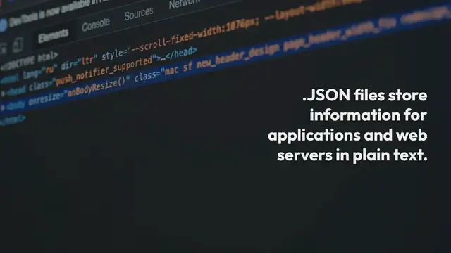 'Video thumbnail for Download .JSON ​Sample Files'