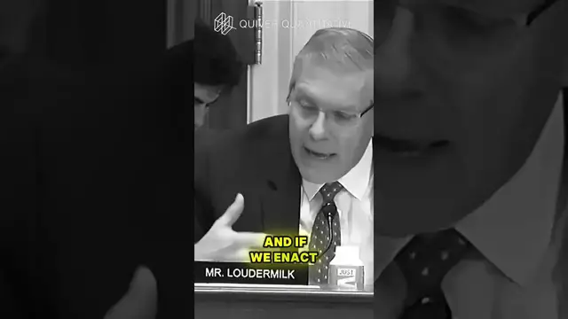 'Video thumbnail for Rep. Loudermilk Arguing Against a Ban on Congressional Stock Trading'