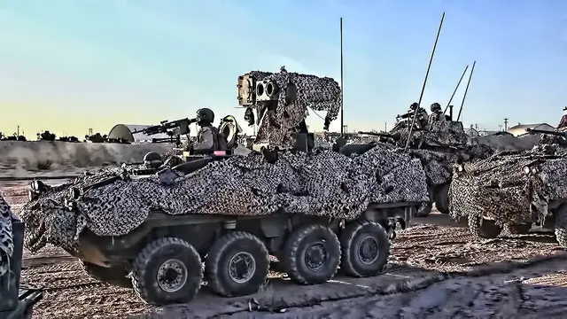'Video thumbnail for Light Armored Reconnaissance In Action • U.S. Marines LAR'