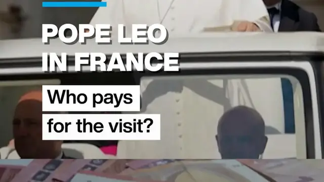 Video thumbnail for Who is paying for the pope’s visit to France?