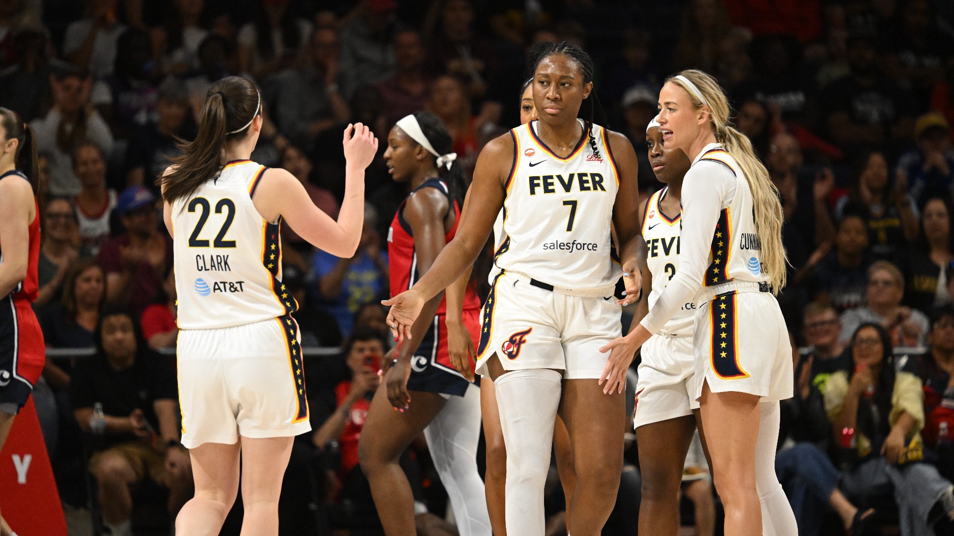 Video thumbnail for Aliyah Boston & Caitlin Clark’s Record WNBA Performance