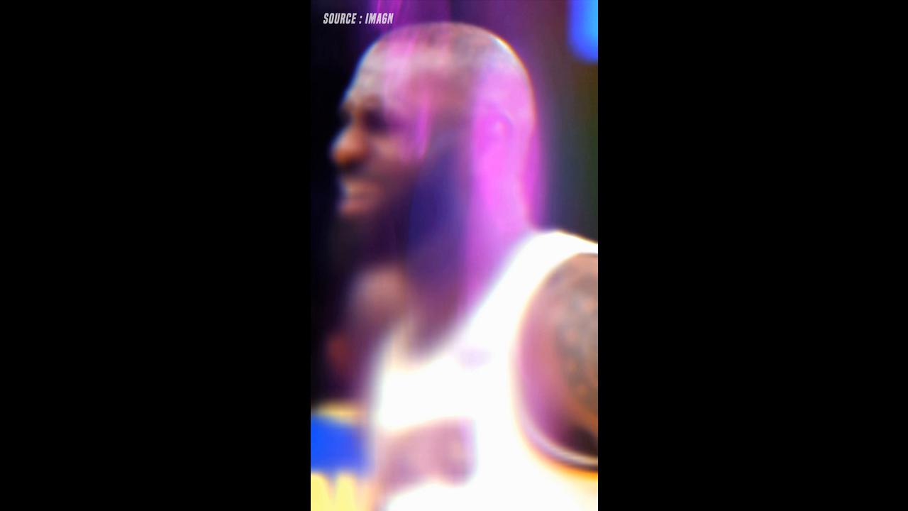 Video thumbnail for LeBron James Shares Adorable Pregame Shootaround With Daughter Zhuri