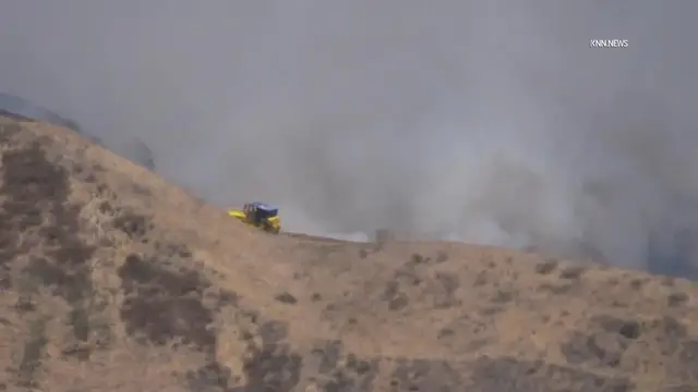 Video thumbnail for US, Los Angeles: Piru Holser Fire Triggers Evacuations near Lake Piru.
