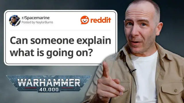 Video thumbnail for Warhammer 40K Expert Answers Your Questions