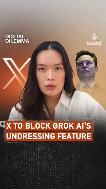 Video thumbnail for X to block Grok AI’s undressing feature | Digital Dilemma