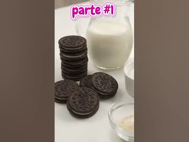 Video thumbnail for Ingredientes para el postre de oreo #viral #cocinando #arianagatita