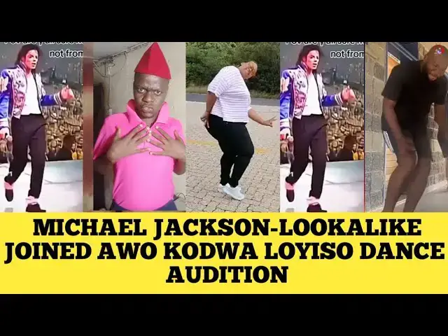Video thumbnail for Awo Kodwa Loyiso Challenge Audition (See Michael Jackson's Lookalike)