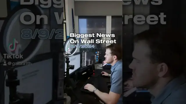 Video thumbnail for Jeff Bezos is all in on AI. | Today on #wallstreet - August 9th, 2024 #shorts