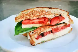 Video thumbnail for Grilled Caprese Sandwich