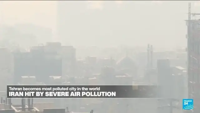 Video thumbnail for Iran hits by severe air pollution