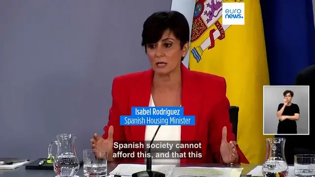 Video thumbnail for Spanish government unveils new measures aimed at easing housing crisis