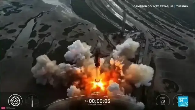 'Video thumbnail for SpaceX's Starship passes development test after two failed attempts'