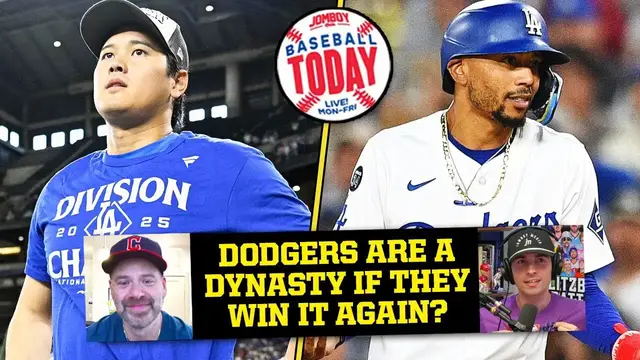 Video thumbnail for The Dodgers are a dynasty if they win it all again this year? | Baseball Today