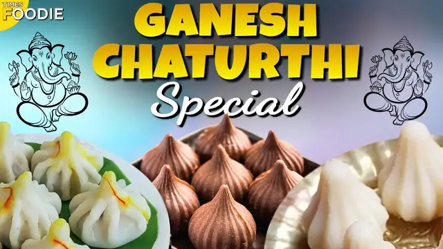 'Video thumbnail for Ganesh Chaturthi Modak Recipes | Ukadiche Modak, Chocolate Modak & Rava Mawa Modak'