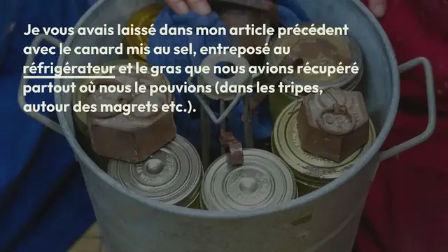 Video thumbnail for Comment préparer un canard gras entier : cuisson & conserves