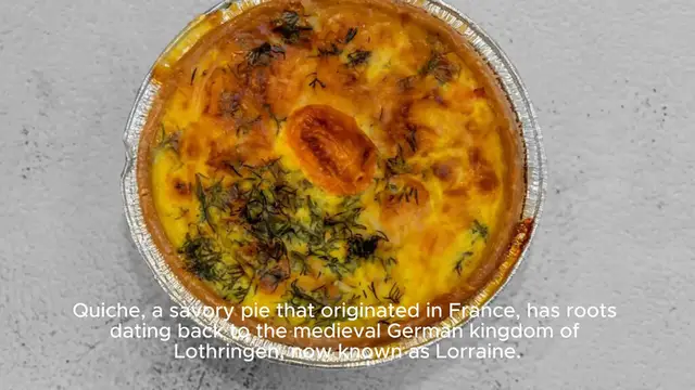 Video thumbnail for Classic Quiche Recipe