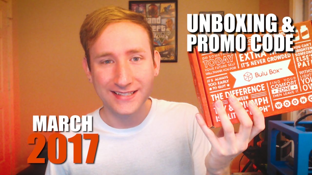 Video thumbnail for BULU BOX - Unboxing and Promo Code (March 2017)