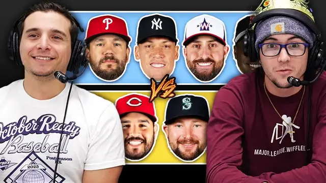 Video thumbnail for Who can draft a lineup with the most homers, strikeouts, and walks? (Three True Outcomes Draft)