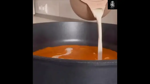 'Video thumbnail for Pasta with creamy vegetable sauce and burrata 🍝'