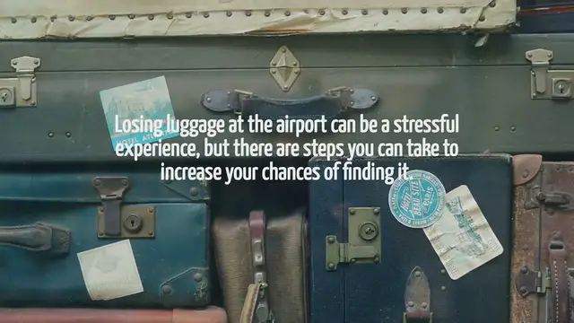 Video thumbnail for How To Find Lost Luggage At Airport