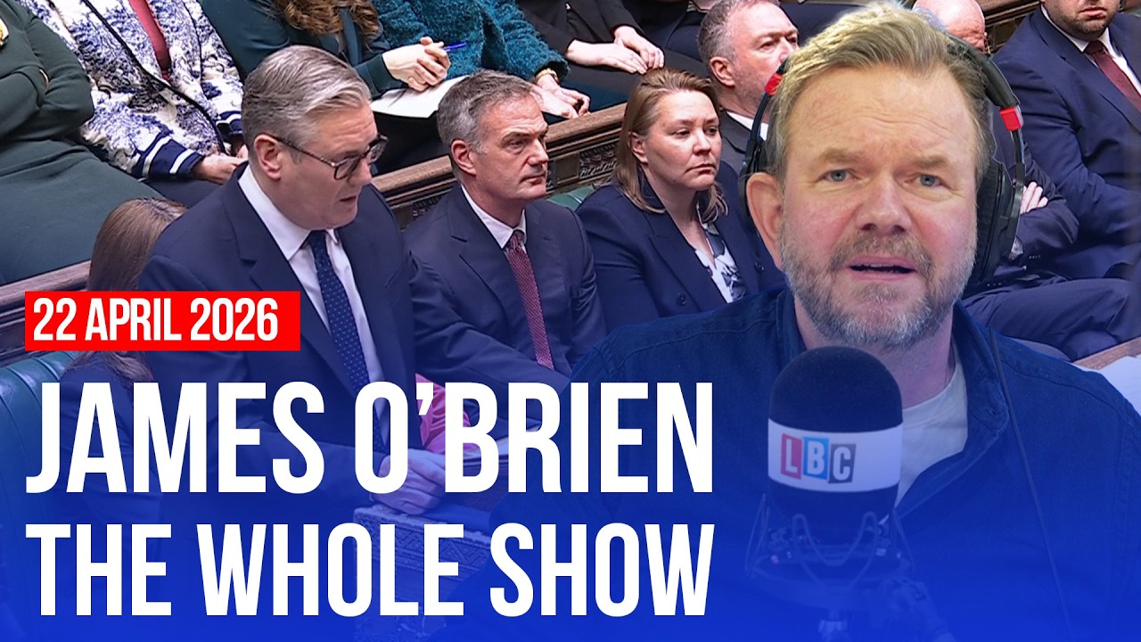 Video thumbnail for Does Starmer really have what it takes to be PM? | James O’Brien - The Whole Show