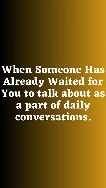 Video thumbnail for When Someone Has Already Waited for You Part 2