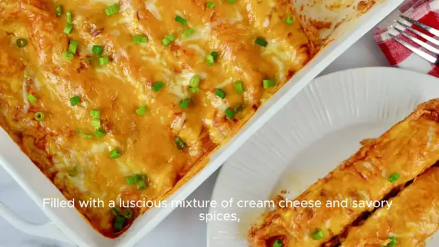 Video thumbnail for Cream Cheese Enchiladas recipe