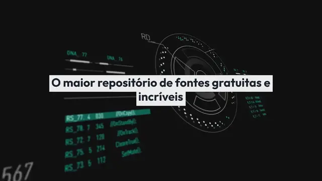 'Video thumbnail for Download fonte gratis by MaisFontes'