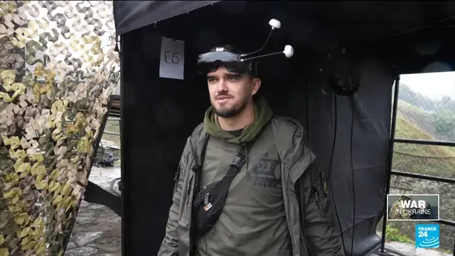 'Video thumbnail for Ukraine drone championship: from the frontline to war games'