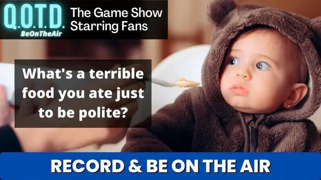 Video thumbnail for Eating terrible food! | Today’s QOTD Question (Record now with the links below!)