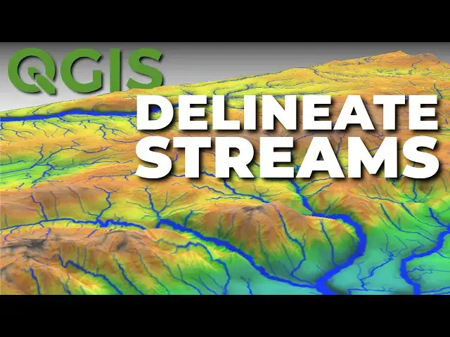 'Video thumbnail for QGIS Stream Delineation with GRASS'