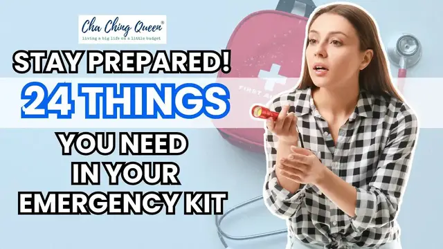 Video thumbnail for 24 Things You Need in Your Emergency Kit