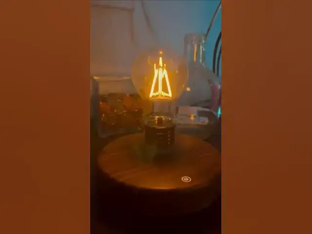 'Video thumbnail for Levitating Bulb Lamp: The Perfect Unique Gift Idea!'