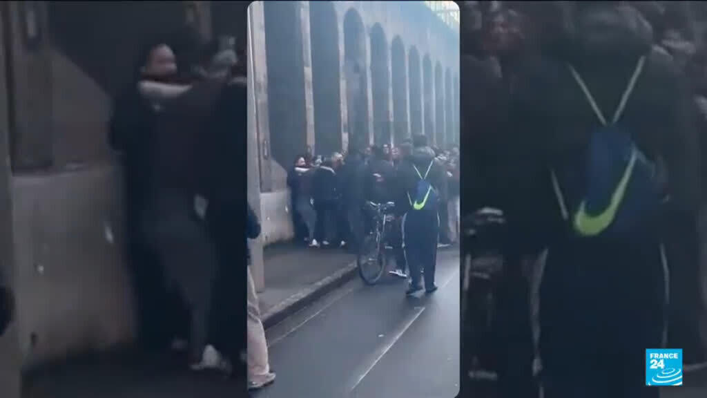 Video thumbnail for 23-year-old student attacked by antifascist militants, now in coma