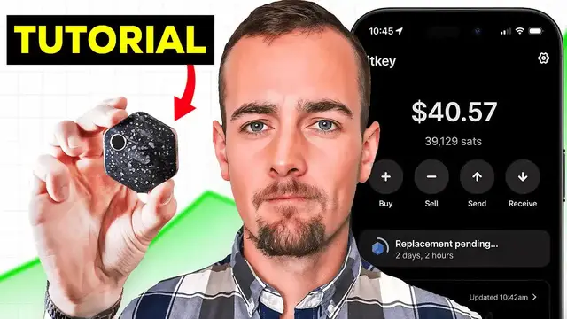 Video thumbnail for ryan scribner: bitkey bitcoin wallet tutorial: how to set up, buy & transfer crypto (2025)