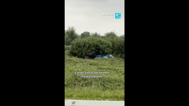 Video thumbnail for Calais, 10 years after the Jungle: Migrants still risk the Channel crossing