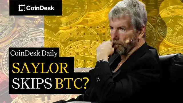 Video thumbnail for Strategy raised $467M but didn't buy a single bitcoin