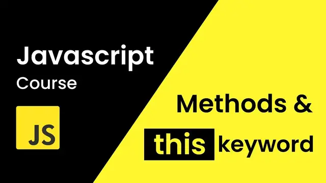 Video thumbnail for JavaScript Object Methods And This Keyword In JavaScript _ Tutorial For Beginners